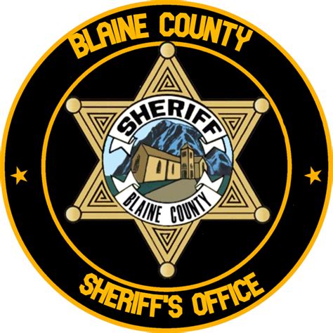 blaine county sheriff badge png