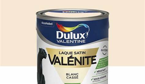 Blanc Casse Dulux Valentine Peinture Creme De Couleur Satin 0 5 L 5158724 Peinture Creme Peinture Peinture Velours
