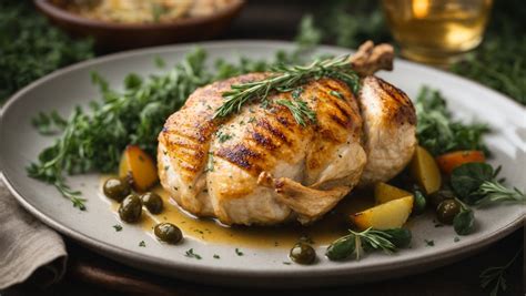 Blanc de poulet grillé