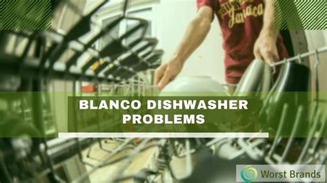 Blanco Dishwasher Troubleshooting Guide