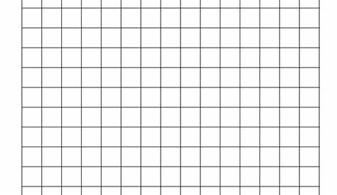 Blank 15 x 15 Grid Paper or Word Search Grid Printable