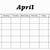 blank april and may calendar