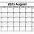 blank august 2023 calendar printable pdf