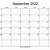 blank calendar template sept 2022 cpi-w index