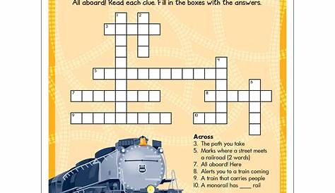 Blank Car Place To Eat On A Train Crossword
