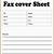 blank fax cover sheet to print