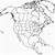 blank map of north america printable