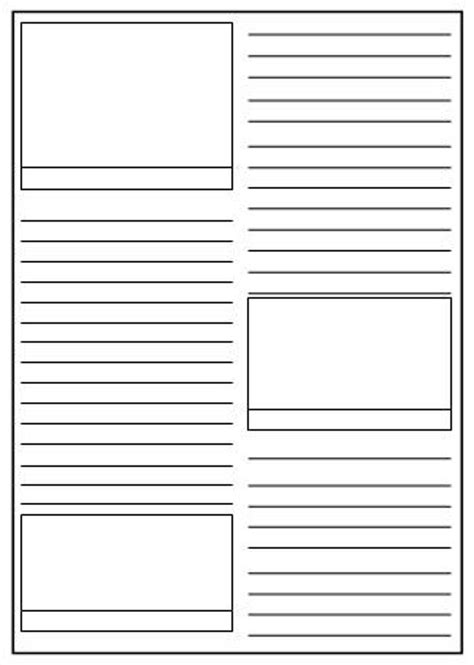 Free Article Writing Template Of Blank Newspaper Template 2018