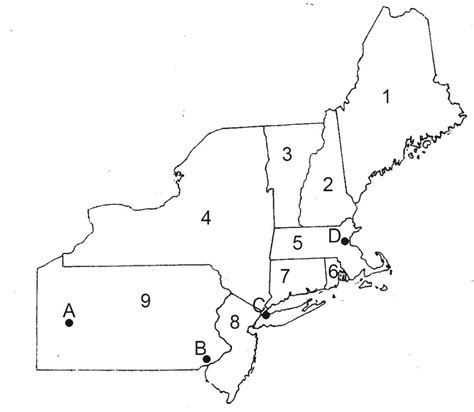 Blank Printable Northeast Region: A Comprehensive Guide