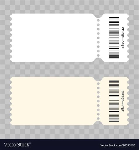 Blank Movie Ticket Free download on ClipArtMag