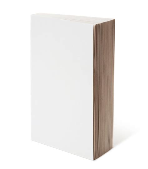 Blank Book White Background