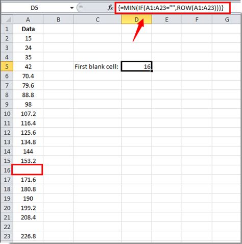 5 Ways Blank Cell Excel Formula