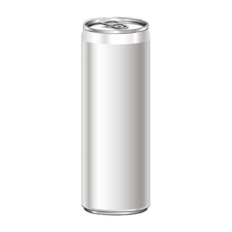 blank energy drink can