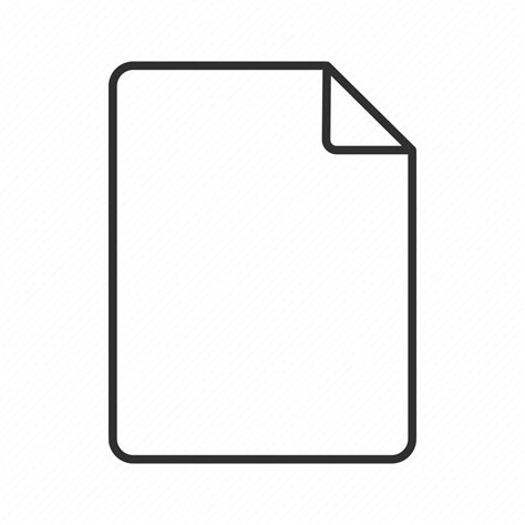 Blank File Icon