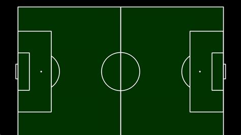 blank football field layout