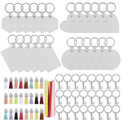 Blank Keyring Keychains