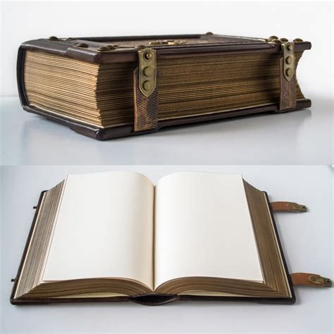 Blank Leather Bound Book: The Perfect Addition to Your Writing Collection
