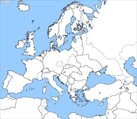 blank map of europe 1942