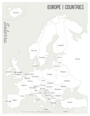 blank map of europe seterra