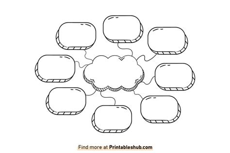 Blank Mind Map Printable