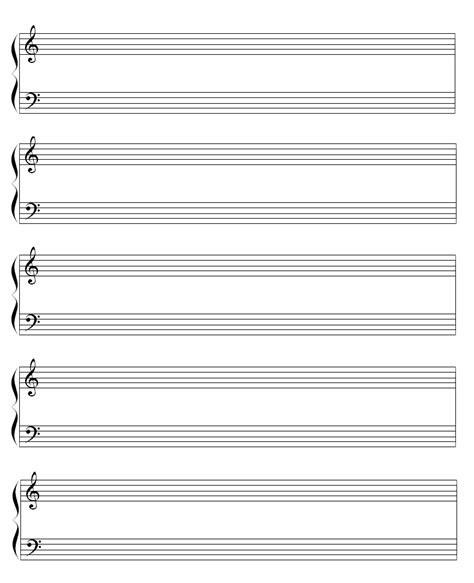 blank music sheet printable - DriverLayer Search Engine