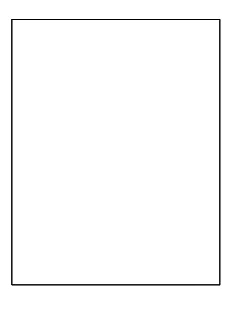 Blank Sheet To Type On And Print