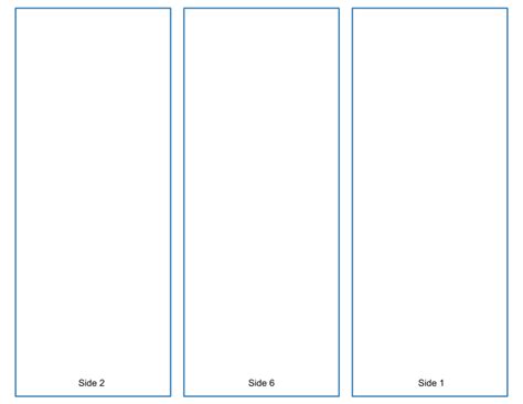 blank tri fold brochure template google docs