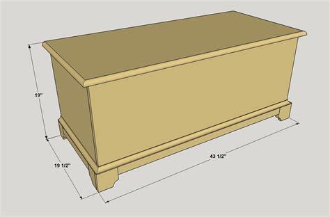 Blanket Chest Plans