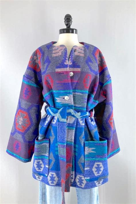 Blanket Coat Aztec