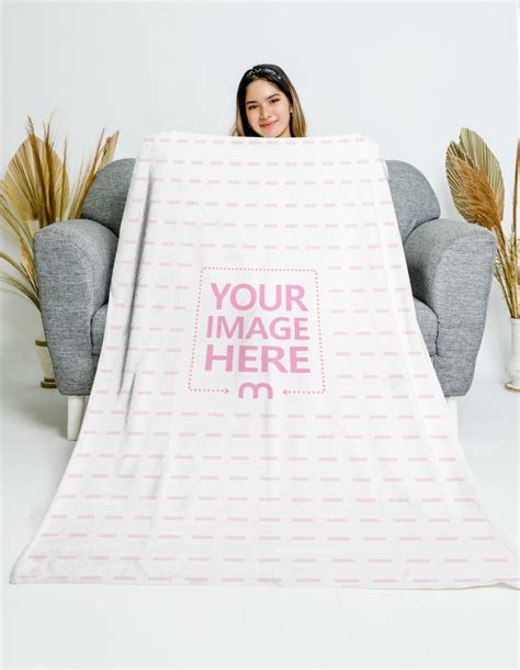 Blanket Free Mockup