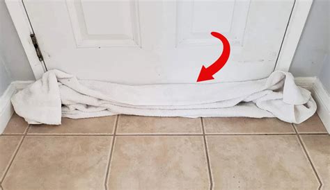 Blanket Under Door