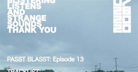 blasst from the passt