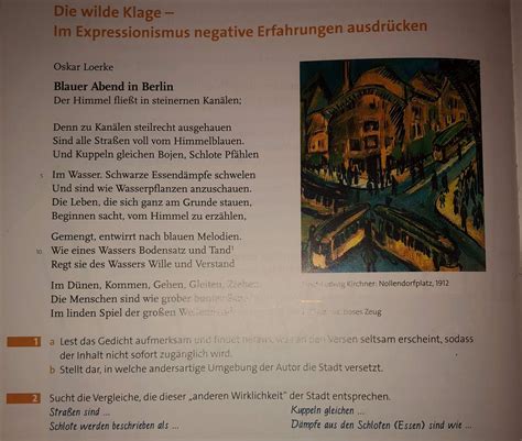 Lets See Blauer Abend In Berlin Interpretation