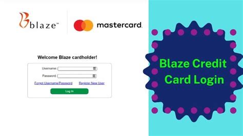 blaze credit card log-in