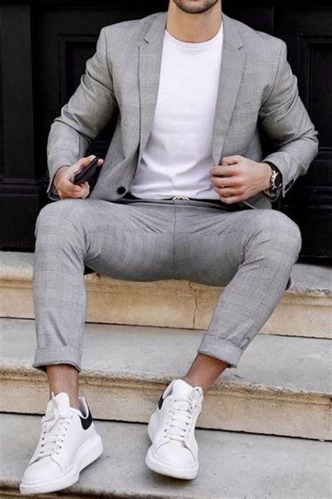 blazer grey men