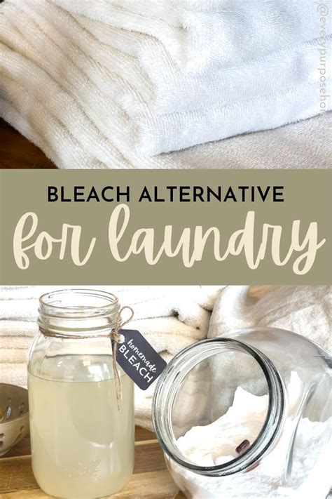 Bleach Alternative At Home