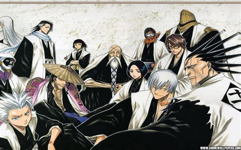 Bleach Captains Wallpapers on WallpaperDog