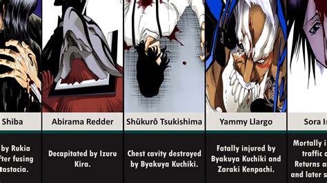 Bleach Characters Who Died