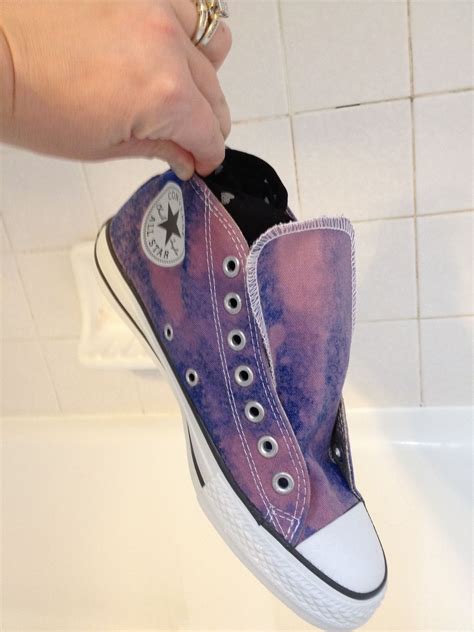 Bleach Dye Converse