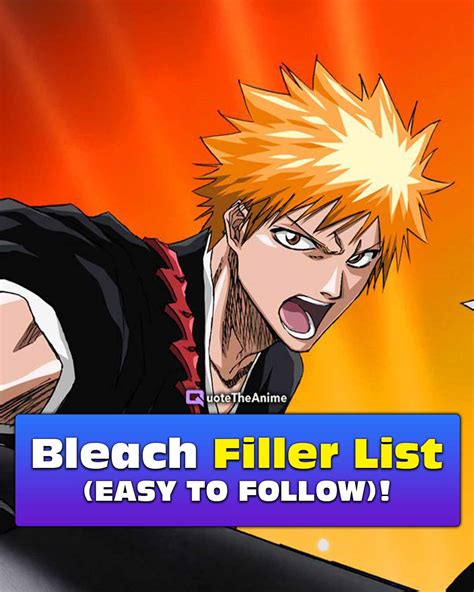 Bleach Filler To Avoid