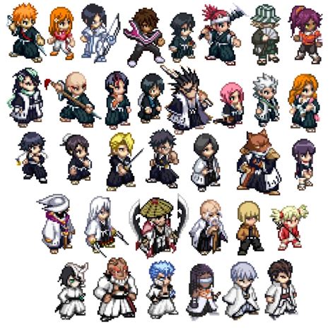 Bleach Pixel Games