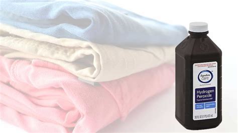 Bleaching Clothes With Hydrogen Peroxide