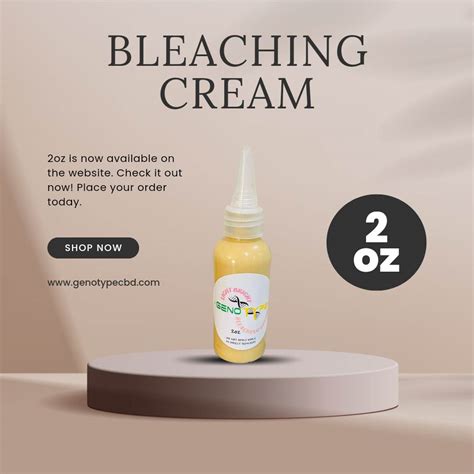 Bleaching Cream Jar