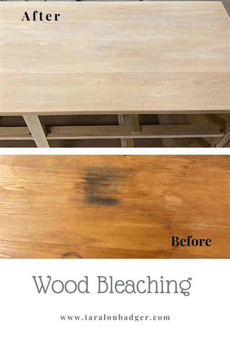 Bleaching Wood With Lye
