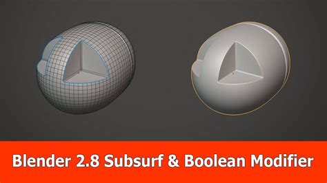 Blender 2.8 Boolean
