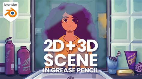 Blender 2D Animation In 3D