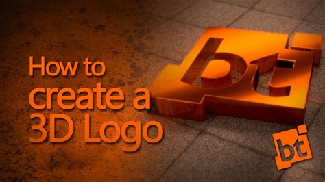 blender 3d logo tutorial