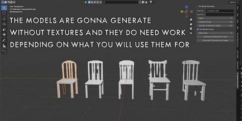 Blender 3D Model Generator