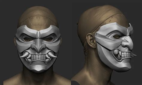 Blender 3D Model Mask