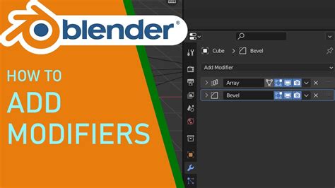 Blender Add Modifier